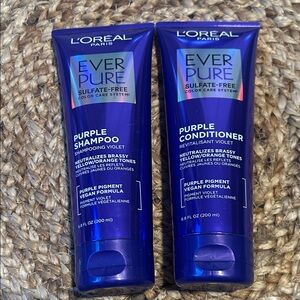 L'Oreal EverPure Purple Shampoo & Purple Conditioner - Purple